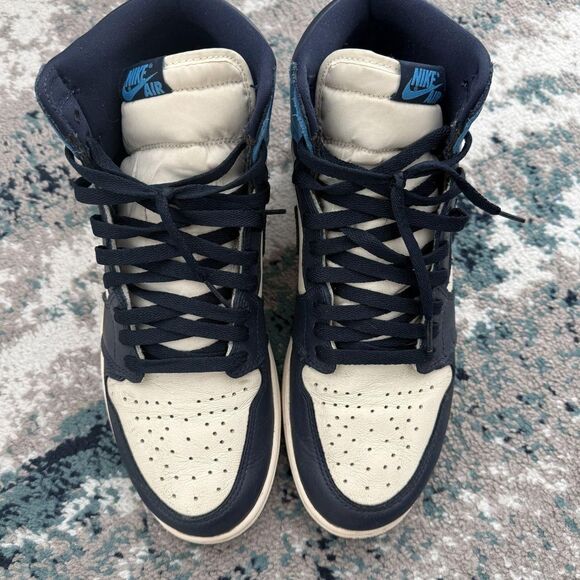 Size 11 - Air Jordan 1 Retro OG High Obsidian UNC 2019 - Picture 5 of 8